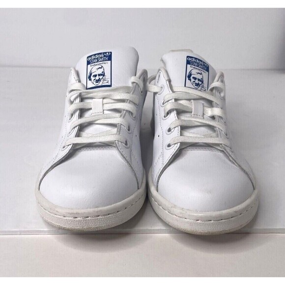 adidas Other - Adidas Stan Smith Men's Tennis Shoes - Size 6 White Blue S74778 Sneakers